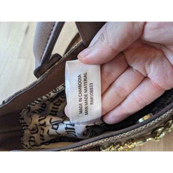 Juicy Couture Chestnut Chino Mini-Tote Bag - Picture 6 of 7